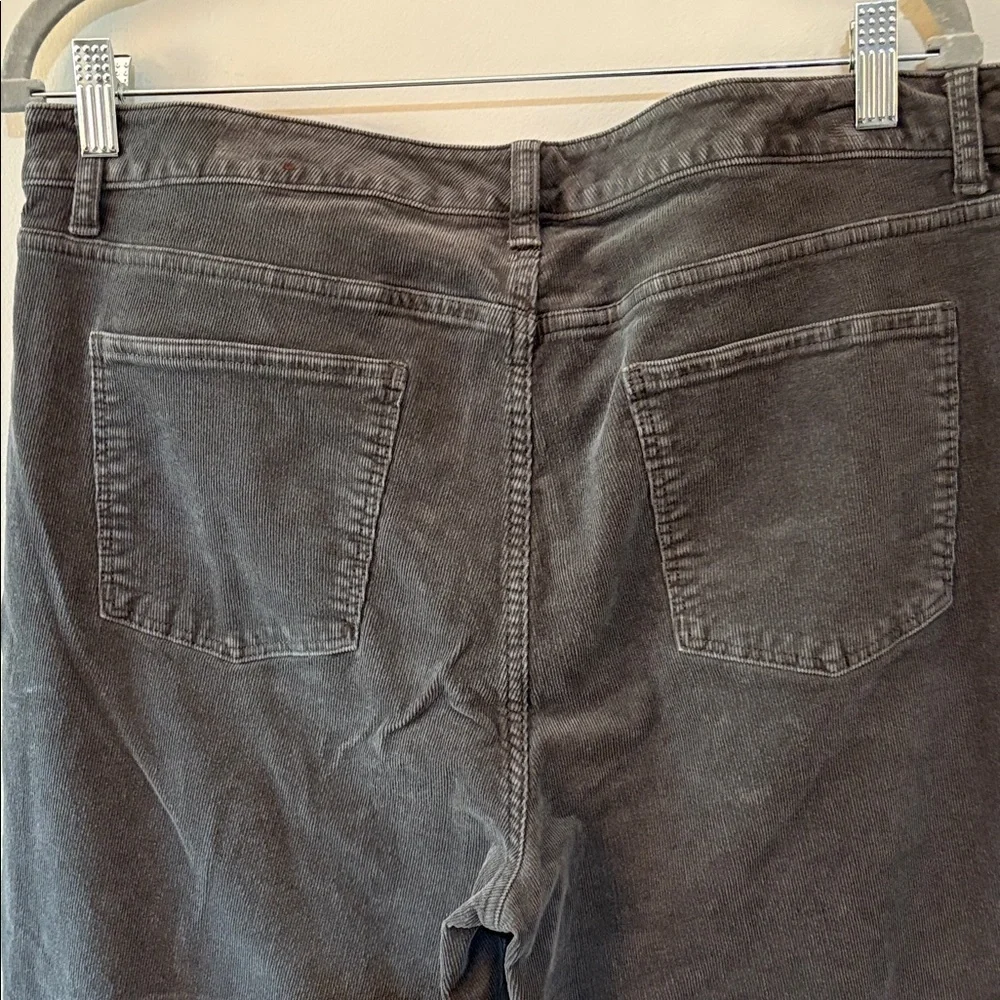 Talbots Women's Straight Leg Jeans - Grey Size 14